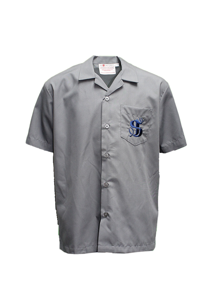 St Joseph's Dannevirke SS Shirt Grey